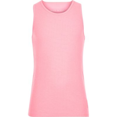 Girls black and pink vest set
